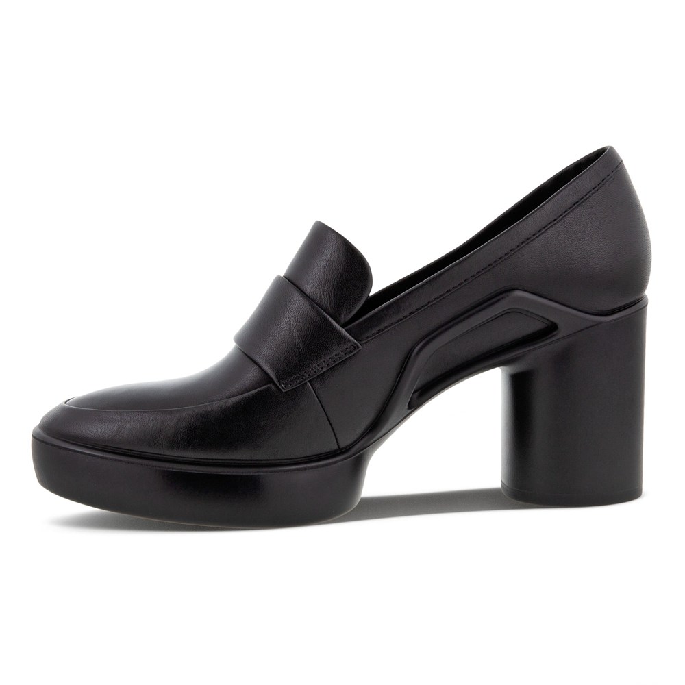 ECCO Womens Pumps Black - Shape Sculpted Motion 55 - ZPB-485701